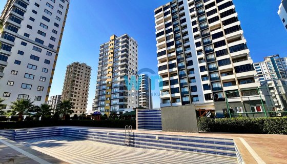  TECE'DE SİTE İÇİNDE DENİZ MANZARALI ULTRALÜKS 2+1 DAİRE